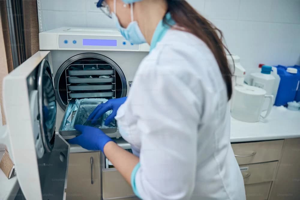 Cycle de stérilisation vapeur dans un autoclave