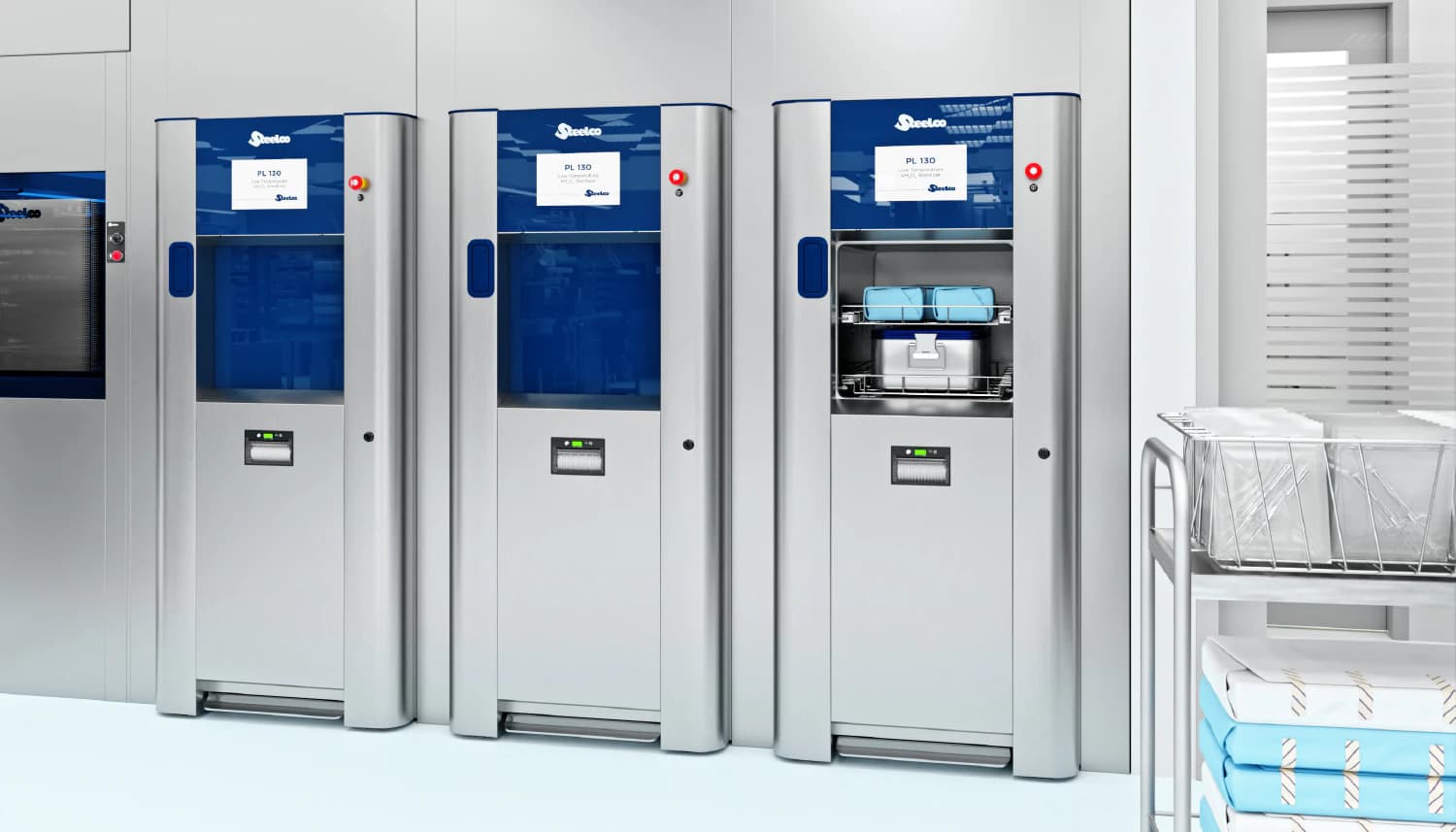 Salle de validation en environnement stérile